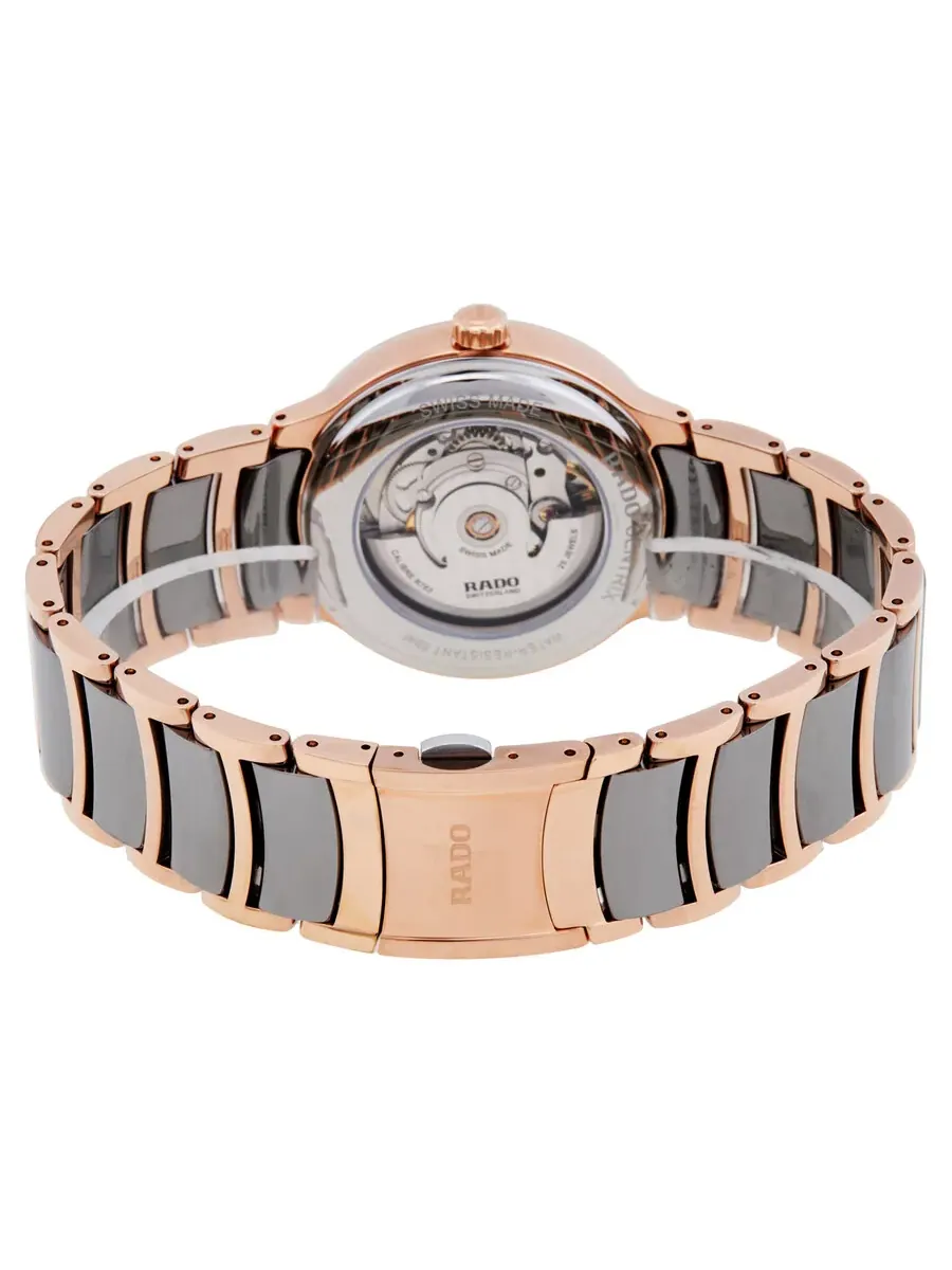 Женские часы Rado Centrix Automatic с серебристым циферблатом и бриллиантами R30037742 — изображение 3 из 3