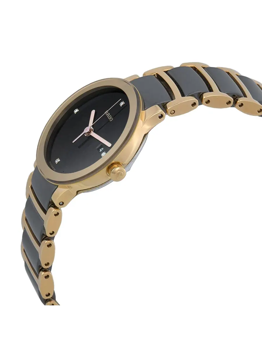 Женские часы Rado Centrix Jubile Ceramic с розовым золотым покрытием R30555712 — изображение 2 из 4