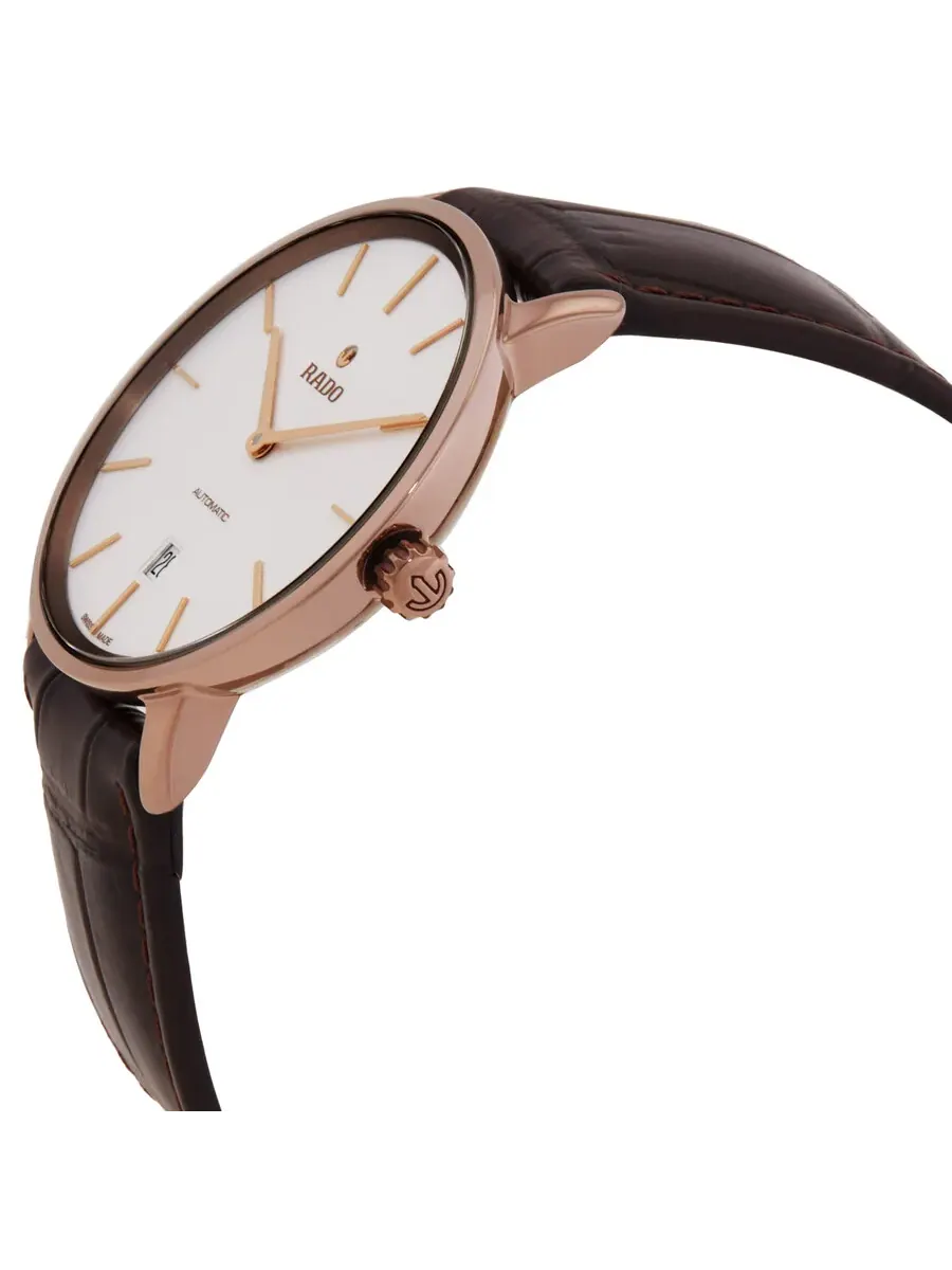 Мужские автоматические часы Rado Diamaster Thinline с серебристым циферблатом R14068026 — изображение 2 из 3