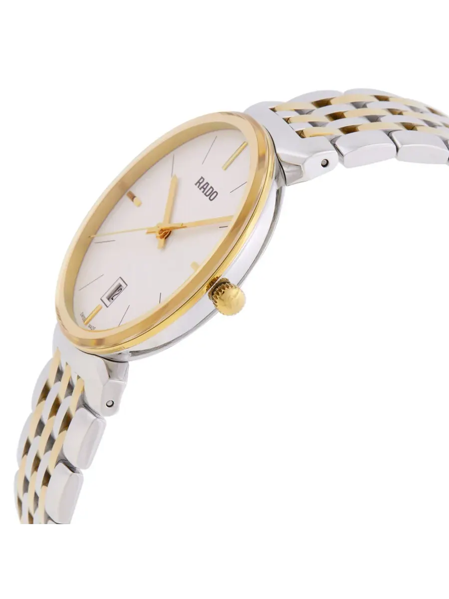 Часы Rado Florence Classic Quartz с белым циферблатом R48912023 — изображение 2 из 3, оттенок золотистый