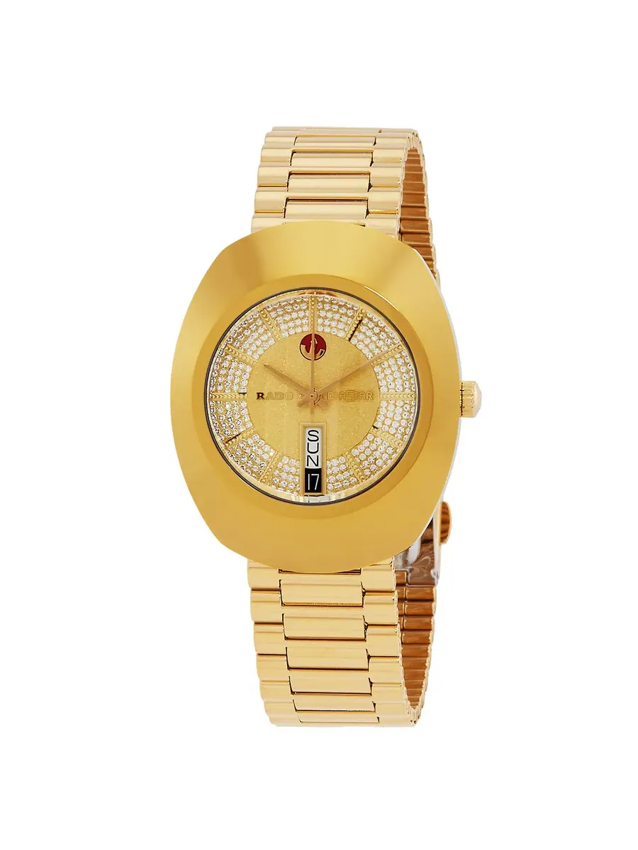 Мужские часы Rado Original Automatic R12413243 — изображение 1 из 3, оттенок золотистый
