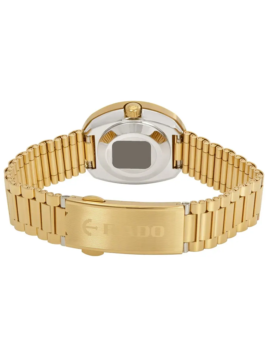 Женские часы Rado Original Automatic с черным циферблатом R12416613 — изображение 3 из 3, оттенок золотистый