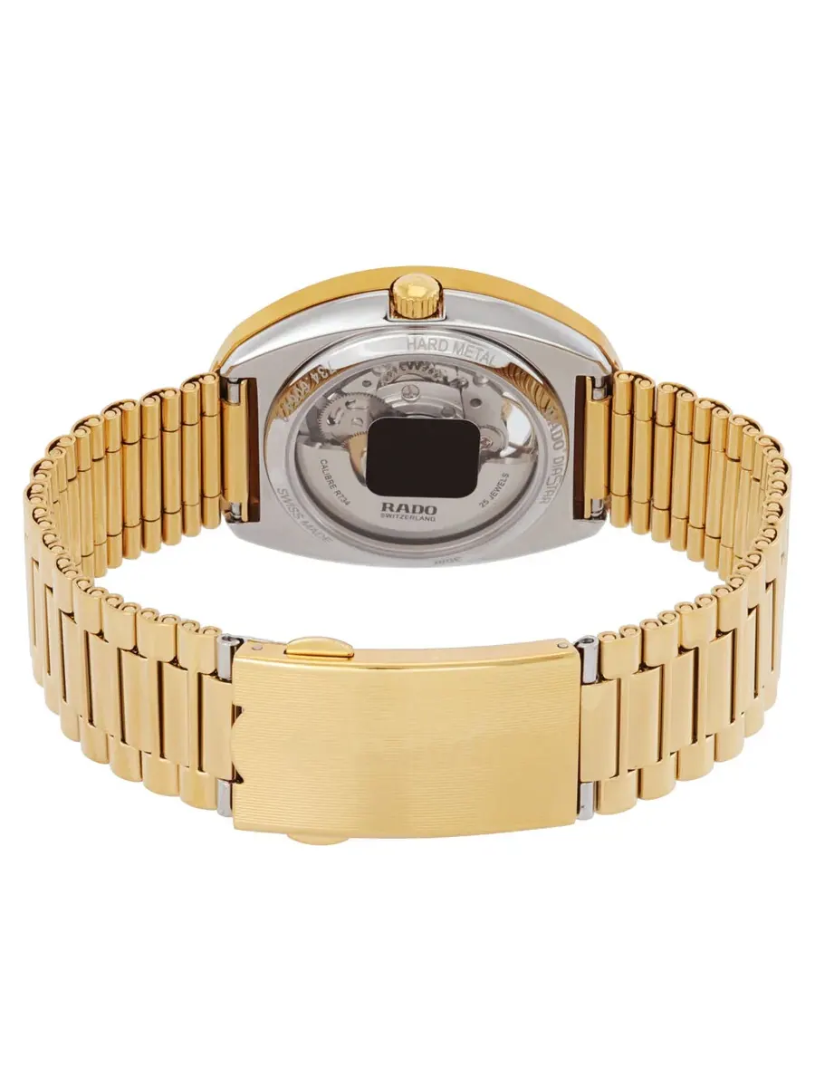 Rado Оригинальные механические мужские часы с золотым циферблатом R12064253 — изображение 3 из 3, оттенок желтый золотистый