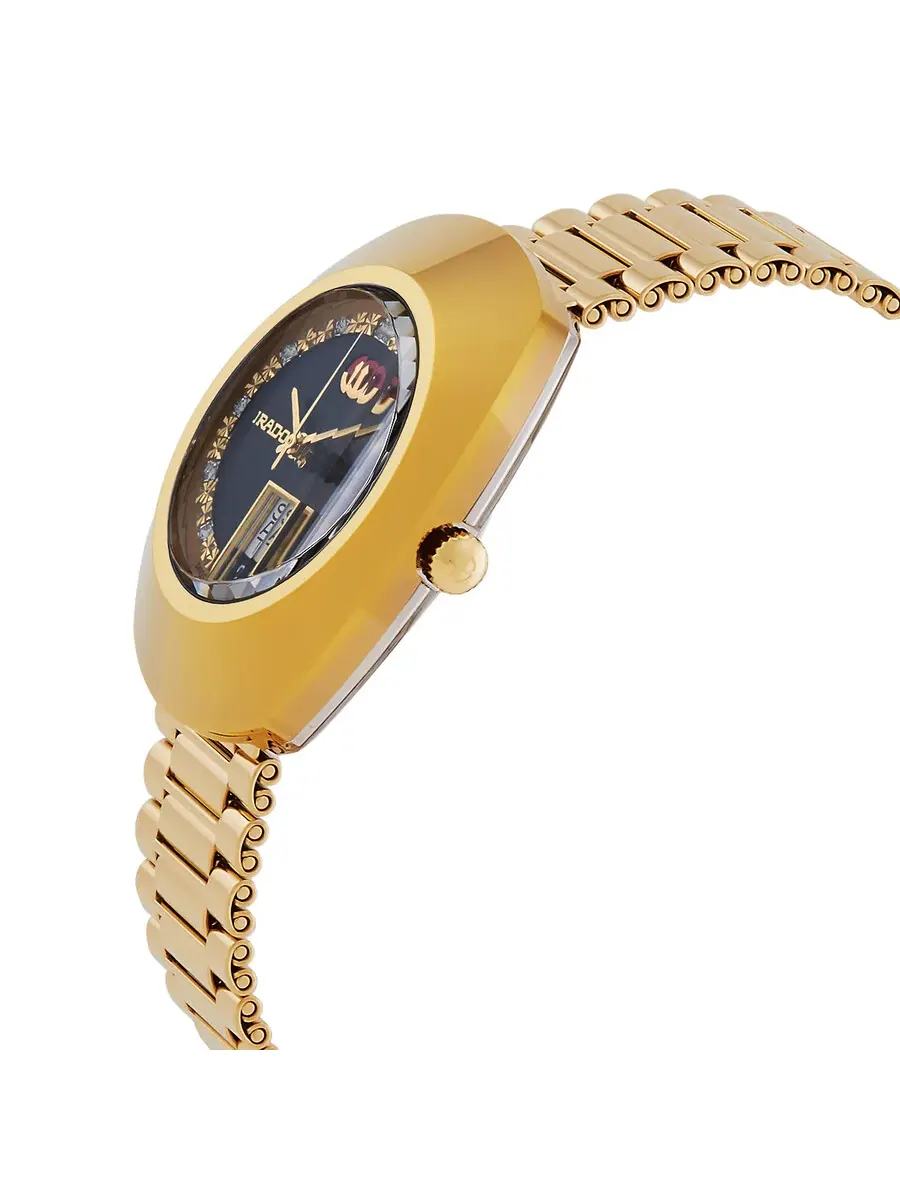 Rado The Original Автоматические часы для мужчин с черным циферблатом и бриллиантом R12413583 — изображение 2 из 3