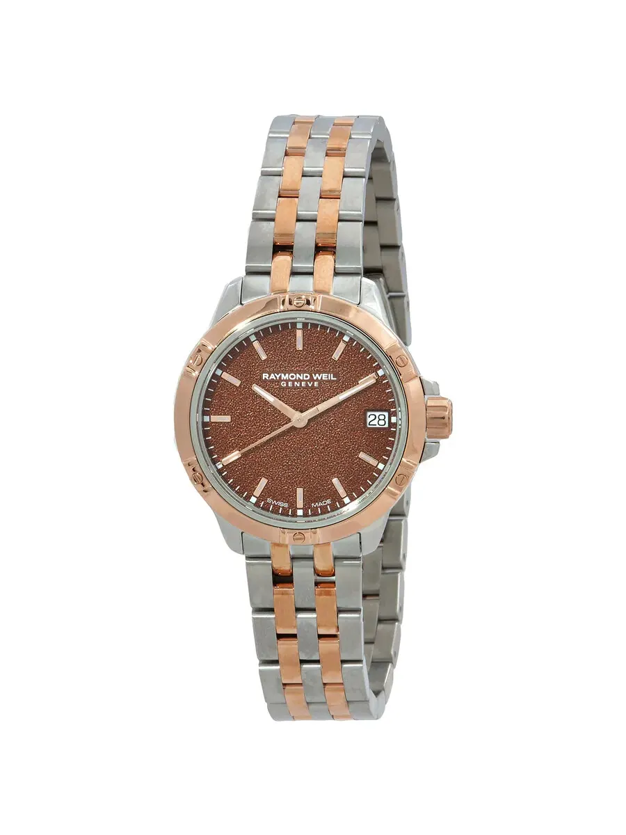 Женские кварцевые часы Raymond Weil Tango 5960-SP5-70061 — изображение 1 из 3, оттенок розовый золотистый