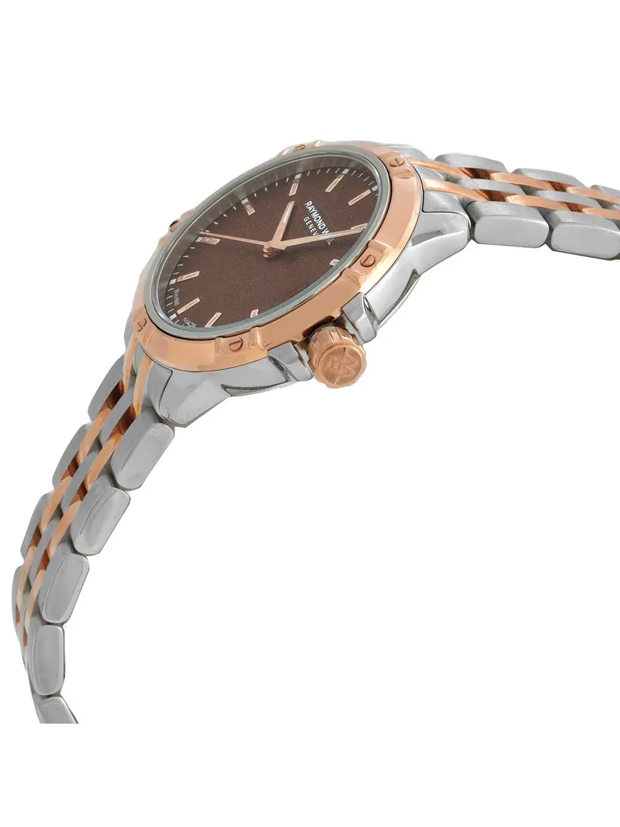 Женские кварцевые часы Raymond Weil Tango 5960-SP5-70061 — изображение 2 из 3, оттенок розовый золотистый
