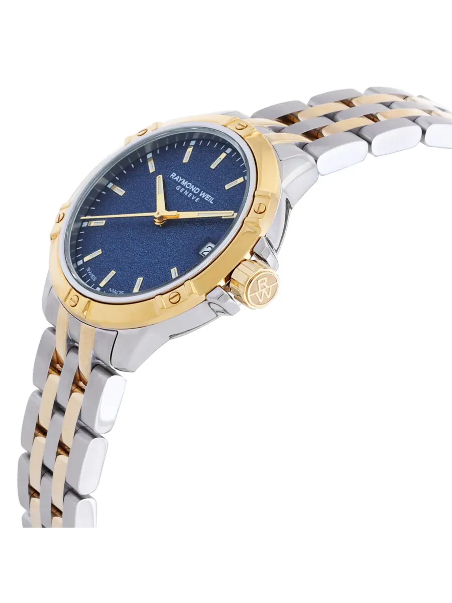 Женские кварцевые часы Raymond Weil Tango 5960-STP-50061 — изображение 2 из 3, оттенок золотистый