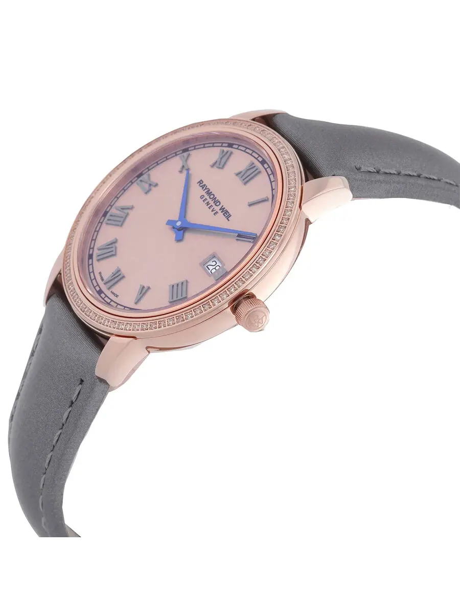 Женские часы Raymond Weil Toccata Quartz с бриллиантом 5385-C5S-00859 — изображение 2 из 3, оттенок розовый золотистый