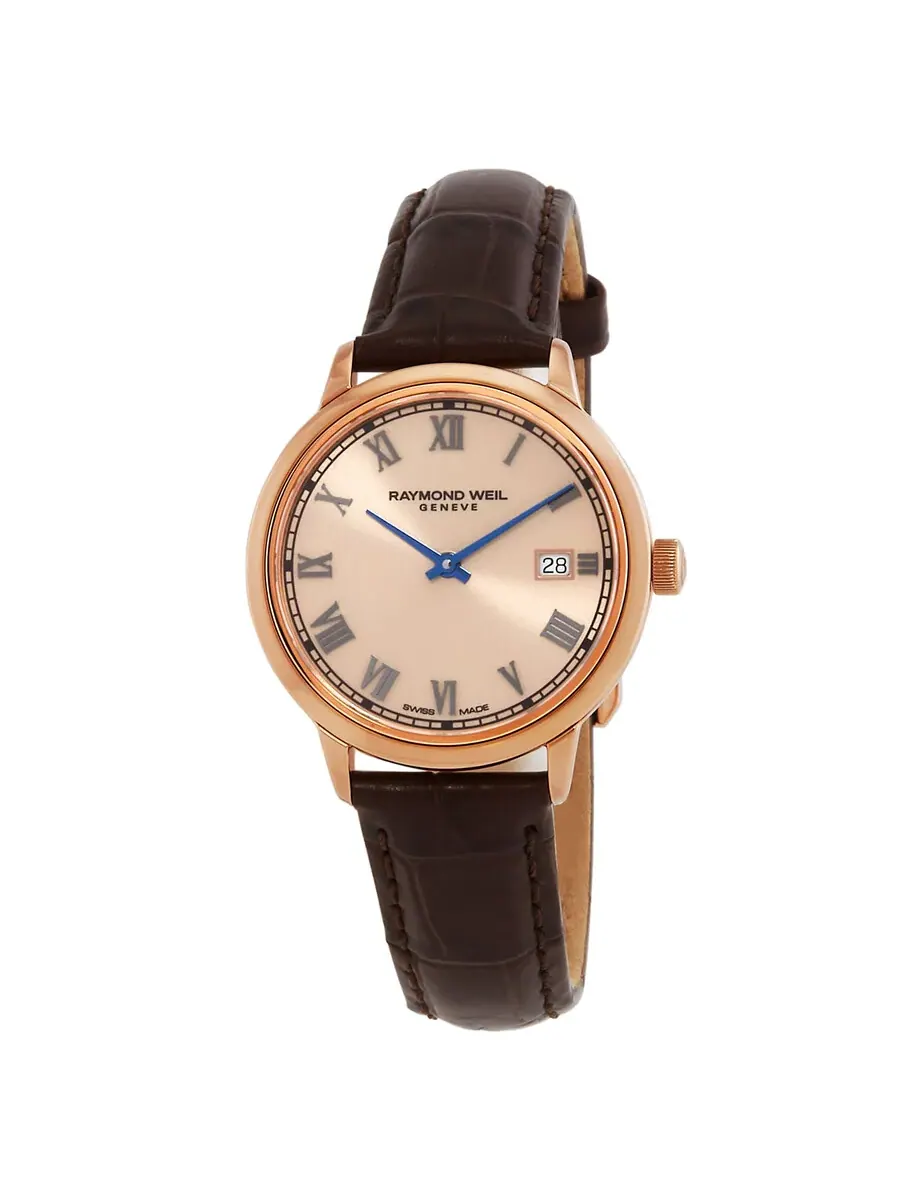 Женские кварцевые часы Raymond Weil Toccata с циферблатом цвета розового золота, модель — изображение 1 из 3