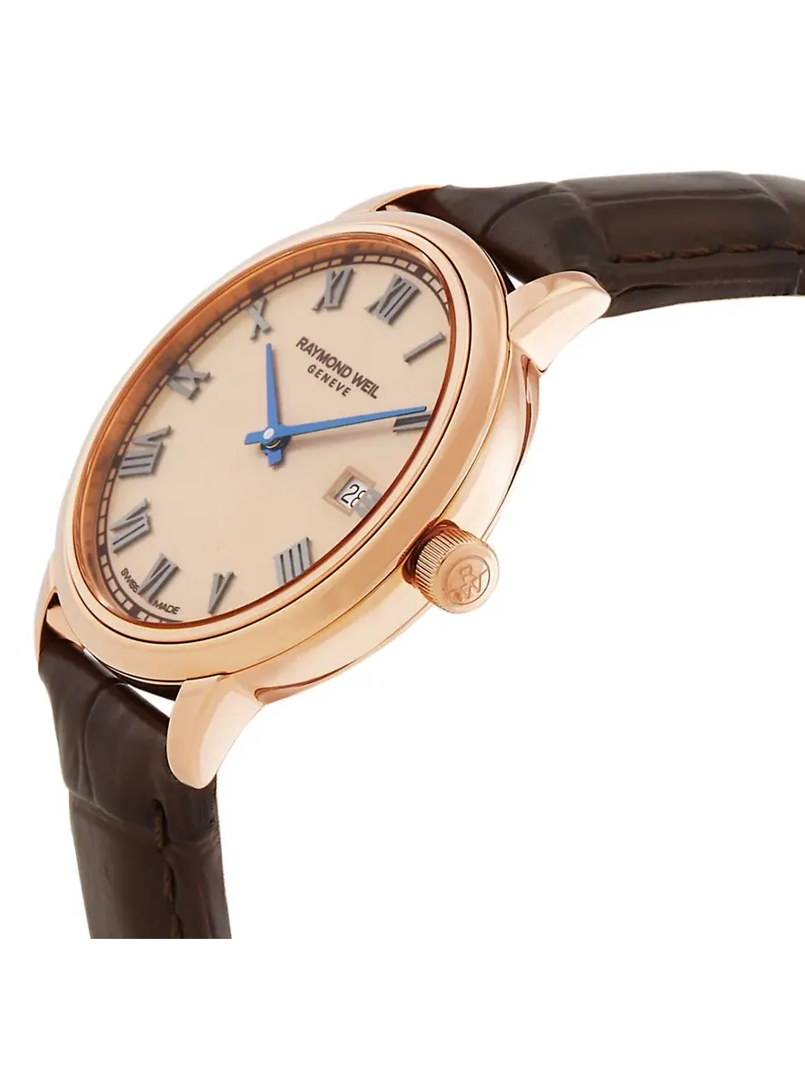Женские кварцевые часы Raymond Weil Toccata с циферблатом цвета розового золота, модель — изображение 2 из 3