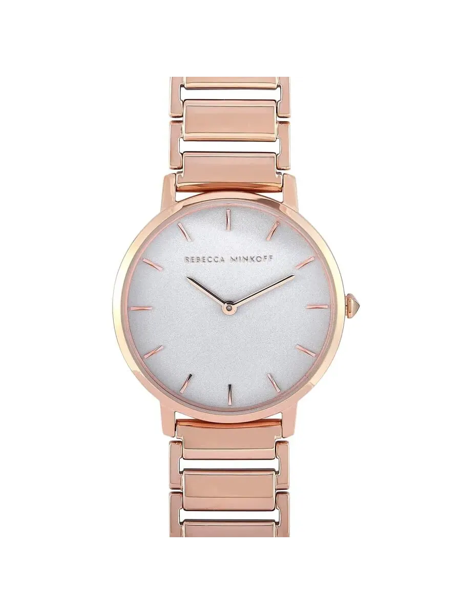 Женские кварцевые часы Rebecca Minkoff Major с серым циферблатом, модель 2200260 — изображение 2 из 4