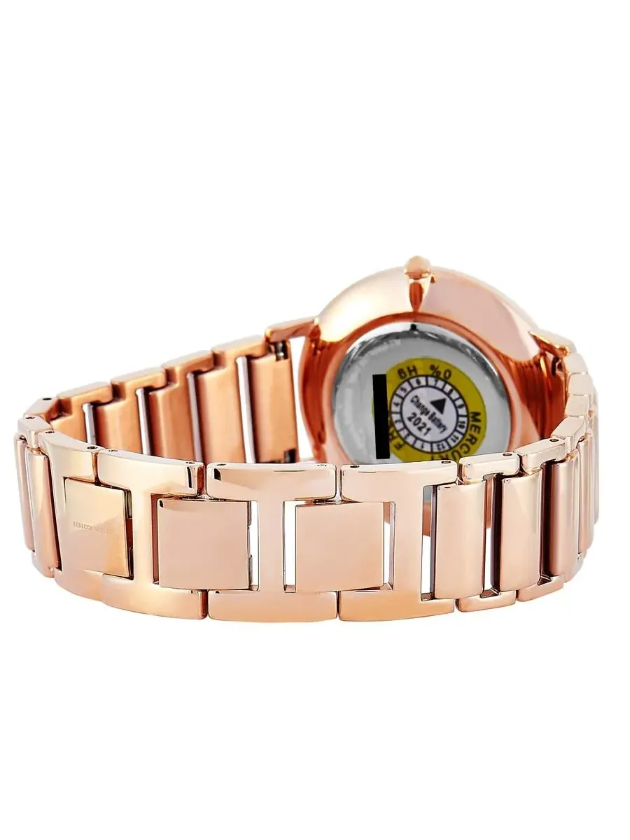 Женские кварцевые часы Rebecca Minkoff Major с серым циферблатом, модель 2200260 — изображение 3 из 4