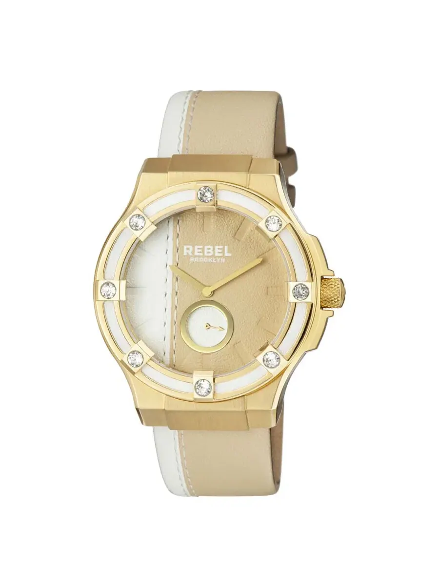 Женские часы Rebel Flatbush RB119-9101 — изображение 1 из 3, оттенок золотистый