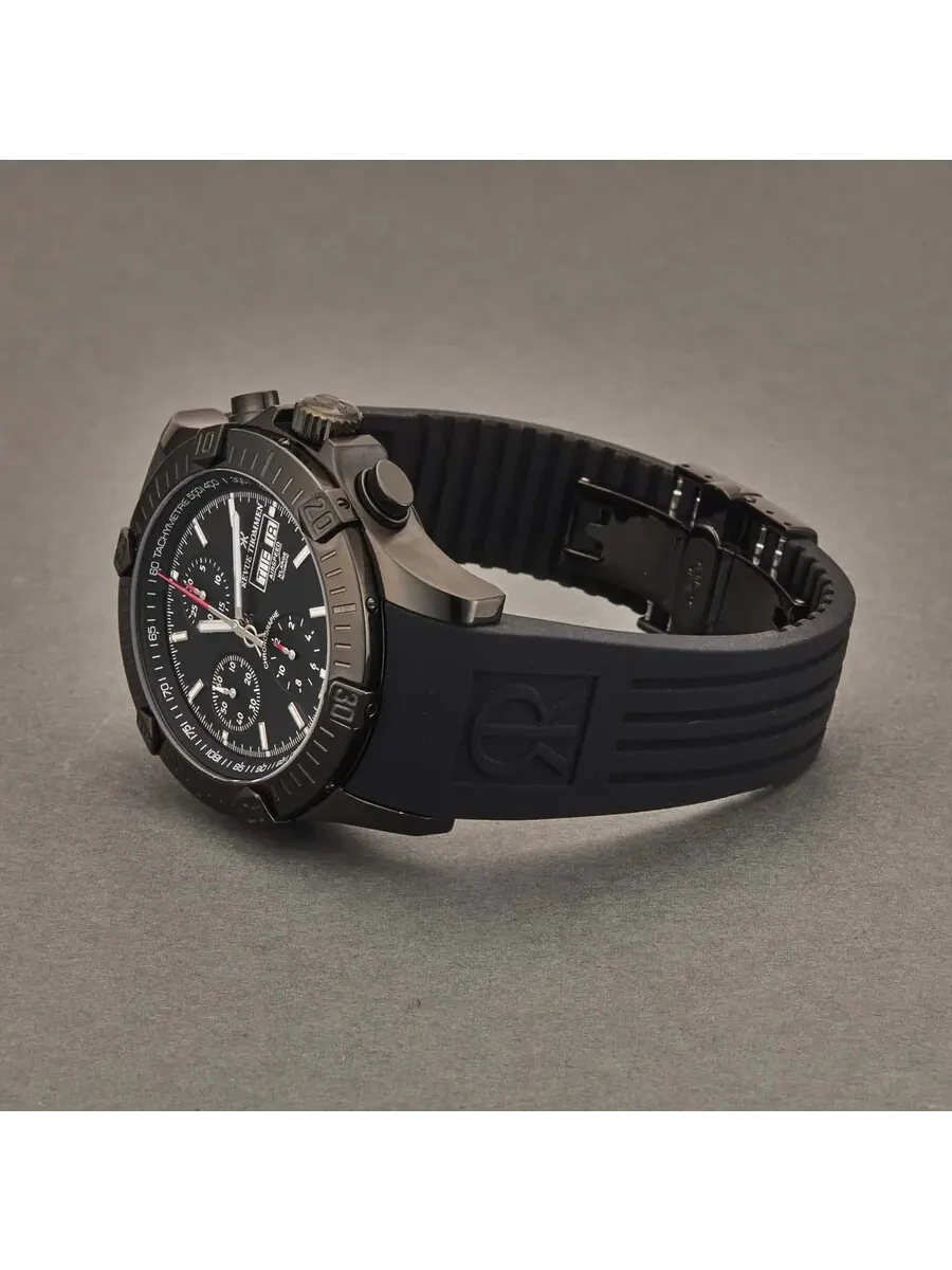Мужские часы Revue Thommen Air Speed XL Chronograph Automatic с черным циферблатом 16071.6877 — изображение 2 из 3