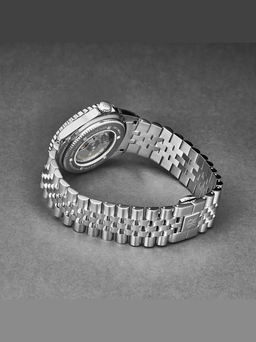 Мужские автоматические часы Revue Thommen Diver GMT с черным циферблатом, модель 17572.2232 — изображение 3 из 7