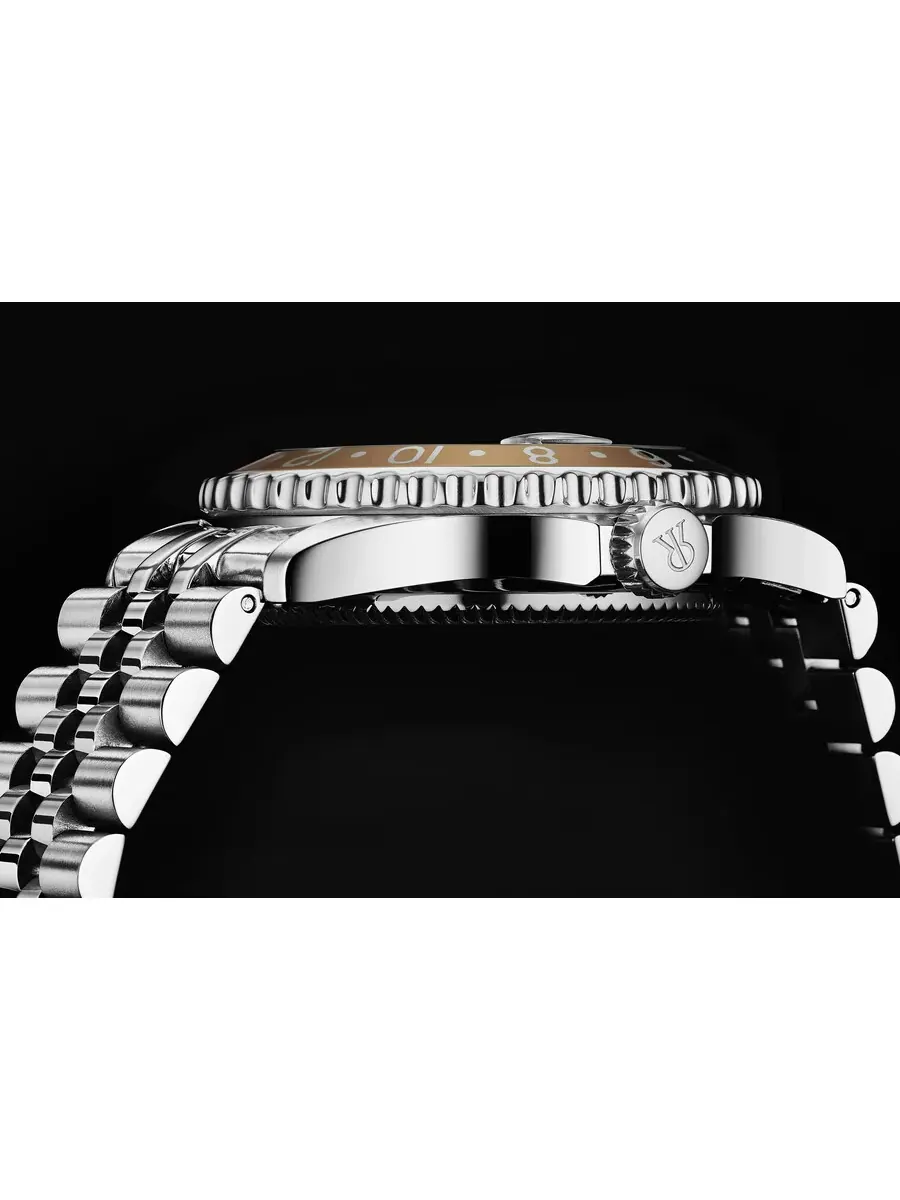 Мужские автоматические часы Revue Thommen Diver GMT с черным циферблатом, модель 17572.2232 — изображение 6 из 7
