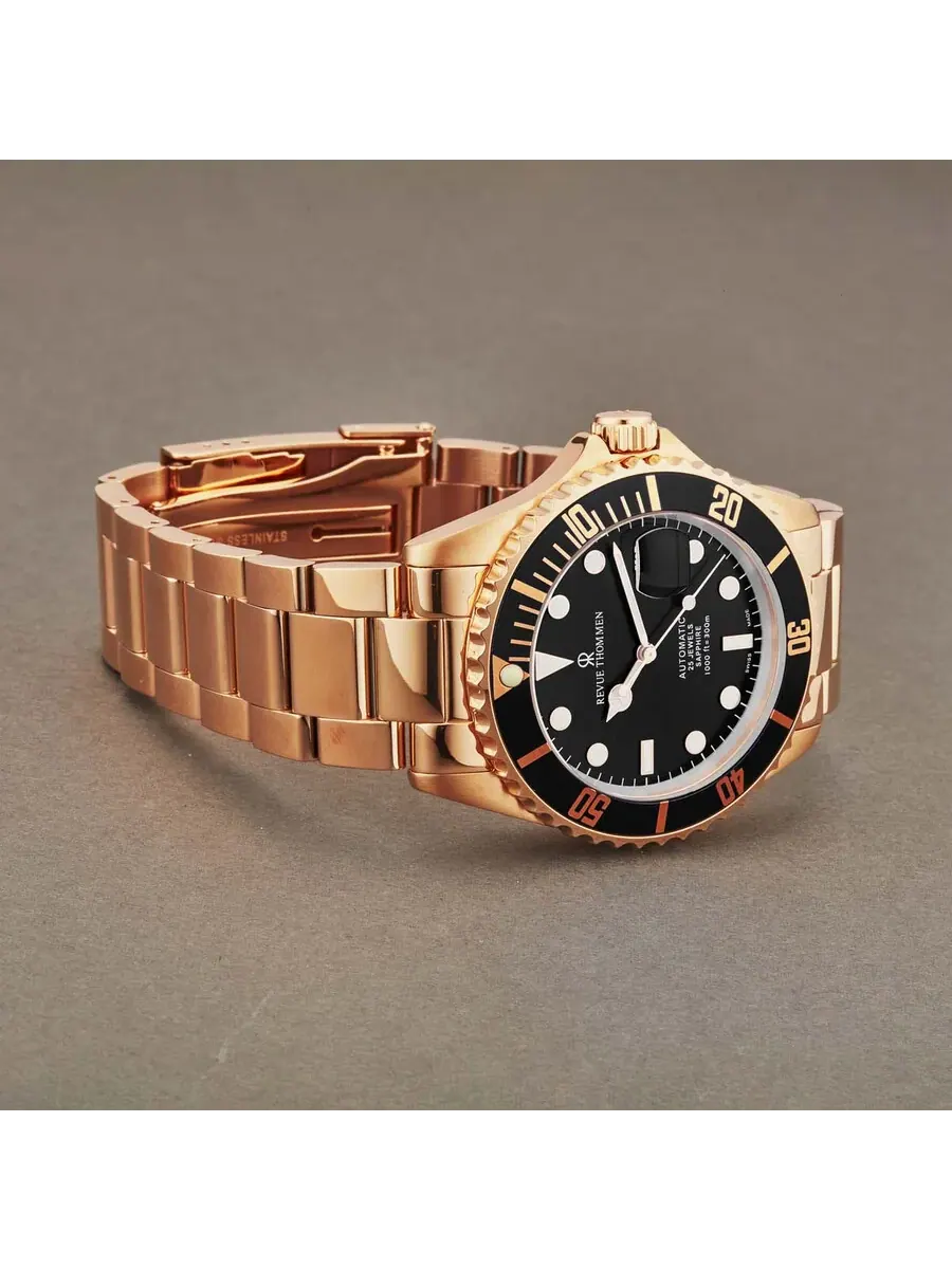 Мужские часы Revue Thommen Diver XL Automatic с черным циферблатом 17571.2167 — изображение 2 из 2