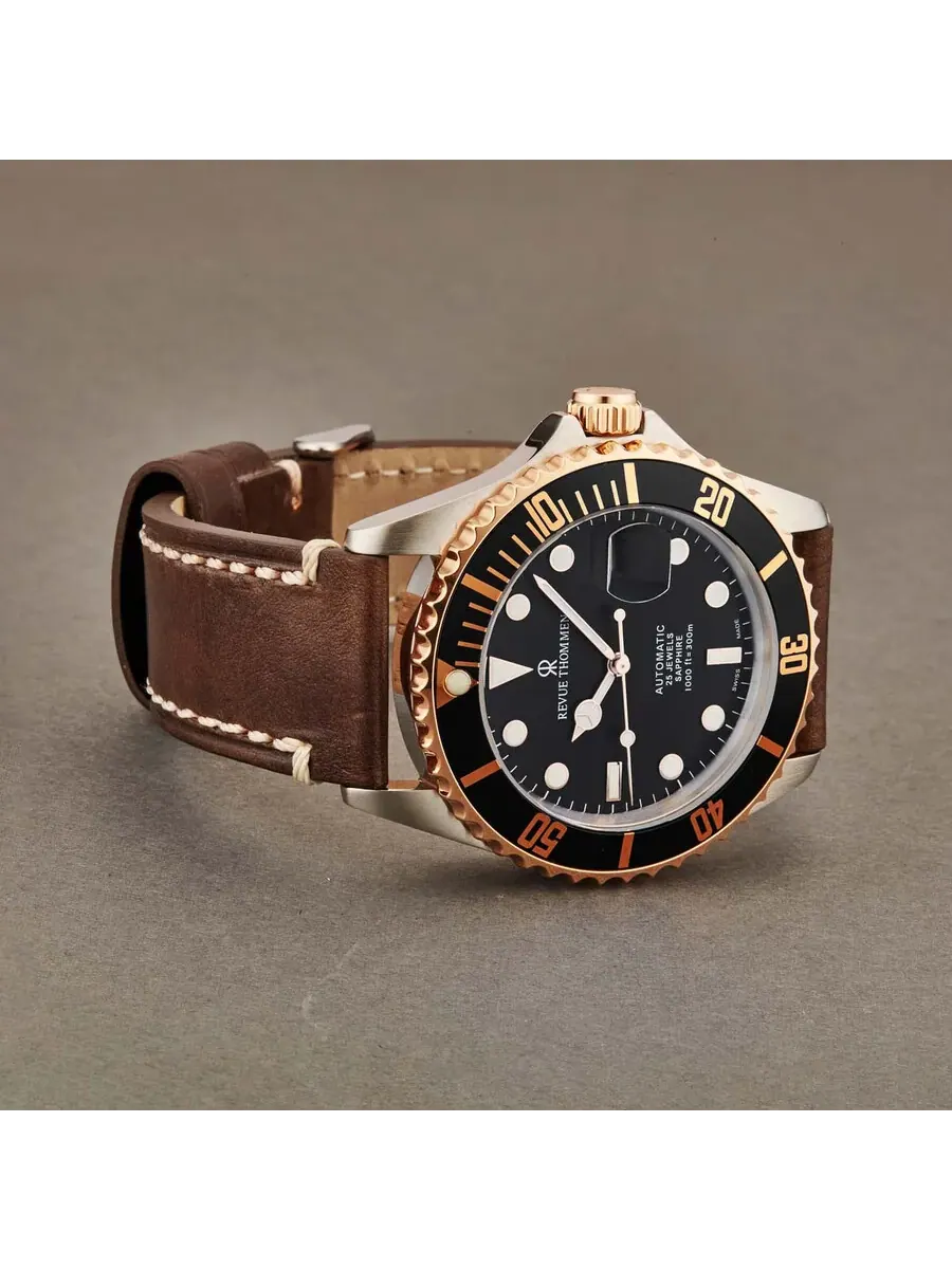 Мужские часы Revue Thommen Diver XL Automatic с черным циферблатом 17571.2557 — изображение 2 из 2
