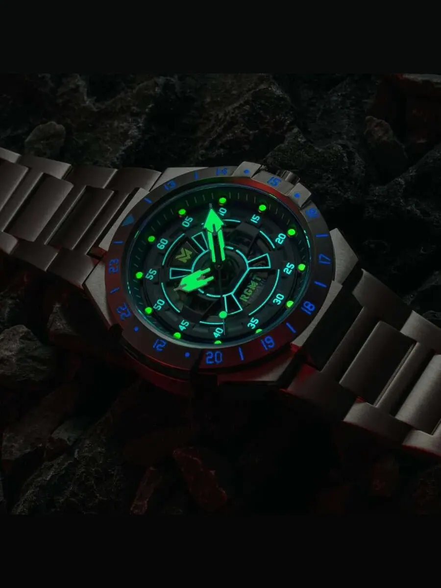 Мужские часы RGMT Himars Grey Dial RG-8065-55 — изображение 3 из 4, оттенок серебристый