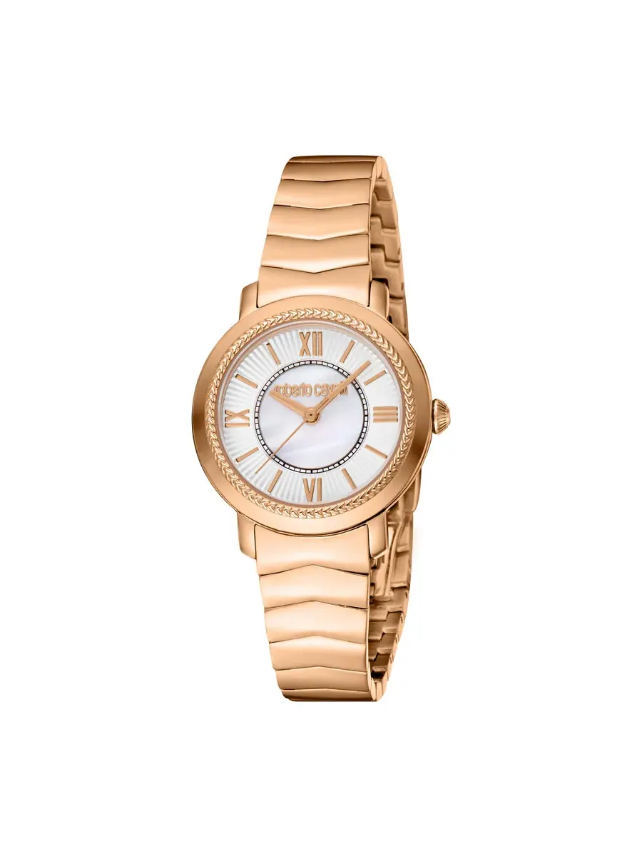 Женские кварцевые часы Roberto Cavalli Fashion Watch RC5L056M0075 — изображение 1 из 1, оттенок розовый золотистый