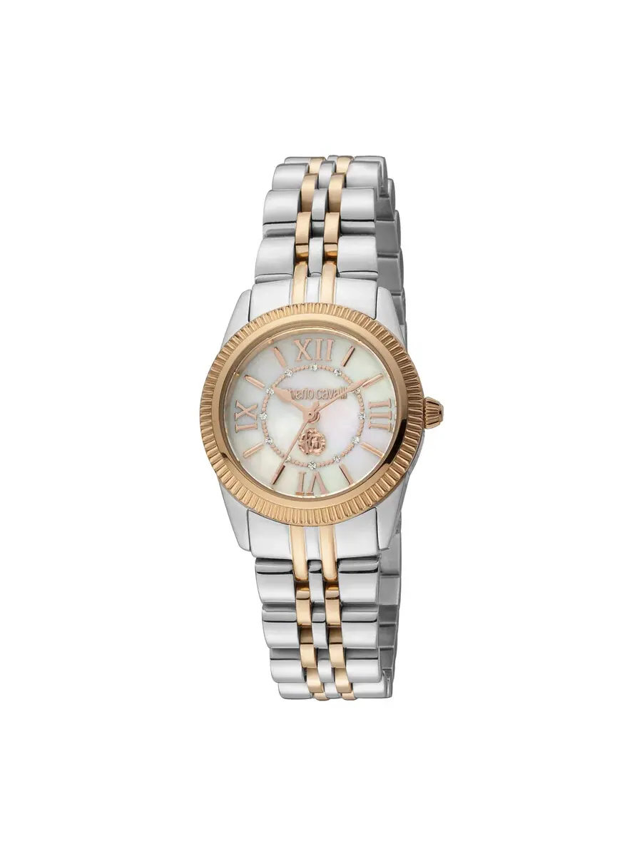Женские кварцевые часы Roberto Cavalli Fashion Watch RC5L035M0105 — изображение 1 из 1, оттенок розовый золотистый