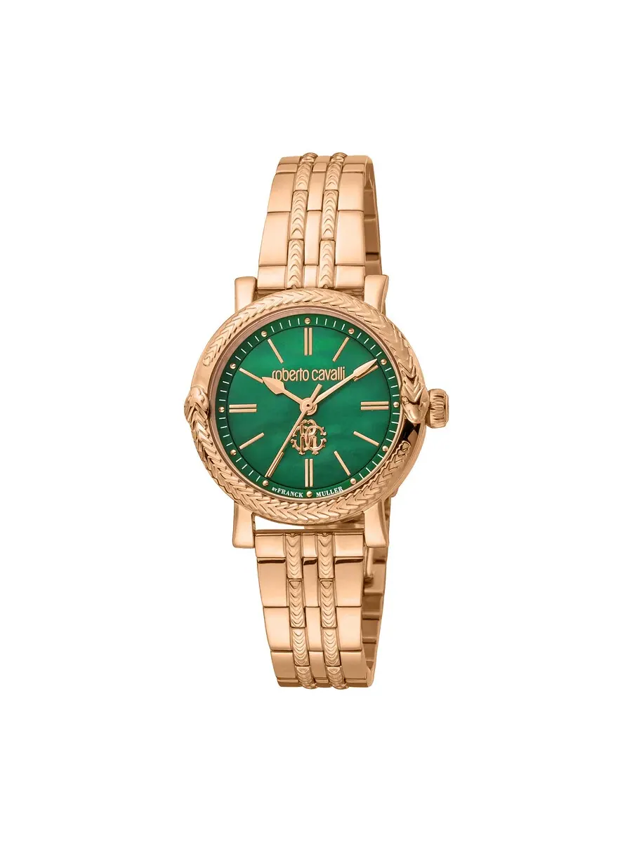 Женские кварцевые часы Roberto Cavalli Fashion Watch RV1L193M0071 — изображение 1 из 1, оттенок розовый золотистый