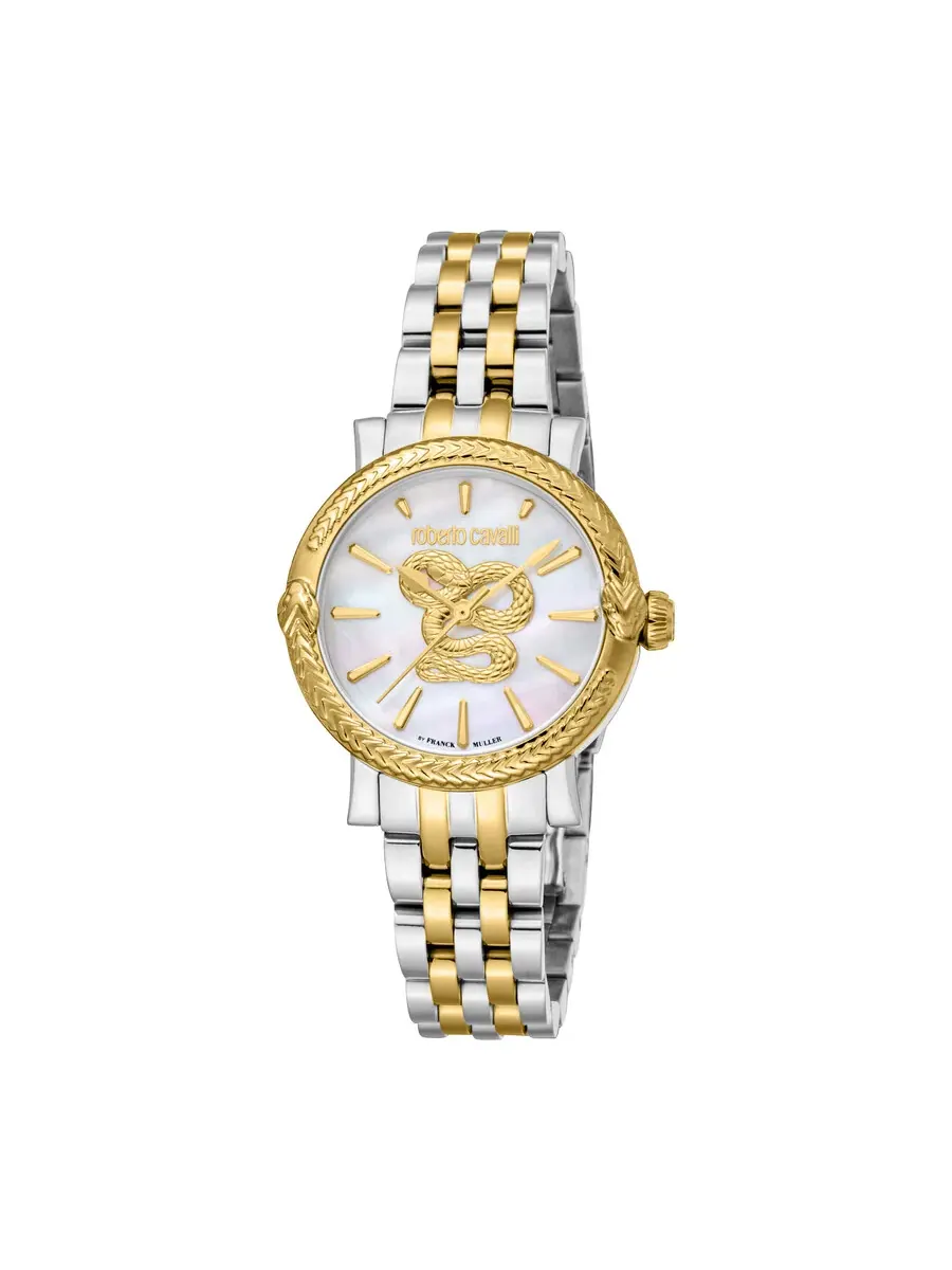 Женские кварцевые часы Roberto Cavalli Fashion Watch RV1L231M0051 — изображение 1 из 1, оттенок желтый золотистый