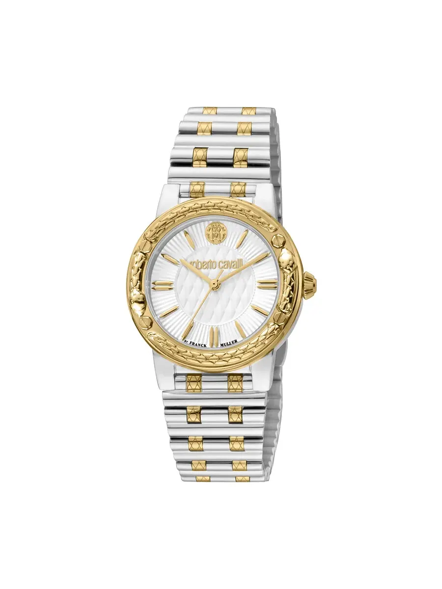 Женские часы Roberto Cavalli Fashion с кварцевым механизмом, серебристым циферблатом RV1L188M0081 — изображение 1 из 1