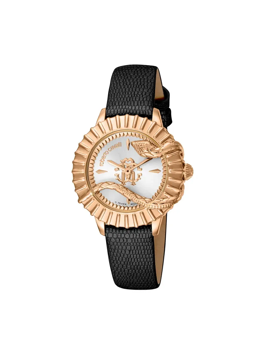 Женские часы Roberto Cavalli Fashion с кварцевым механизмом, серебристым циферблатом RV1L213L0031 — изображение 1 из 1