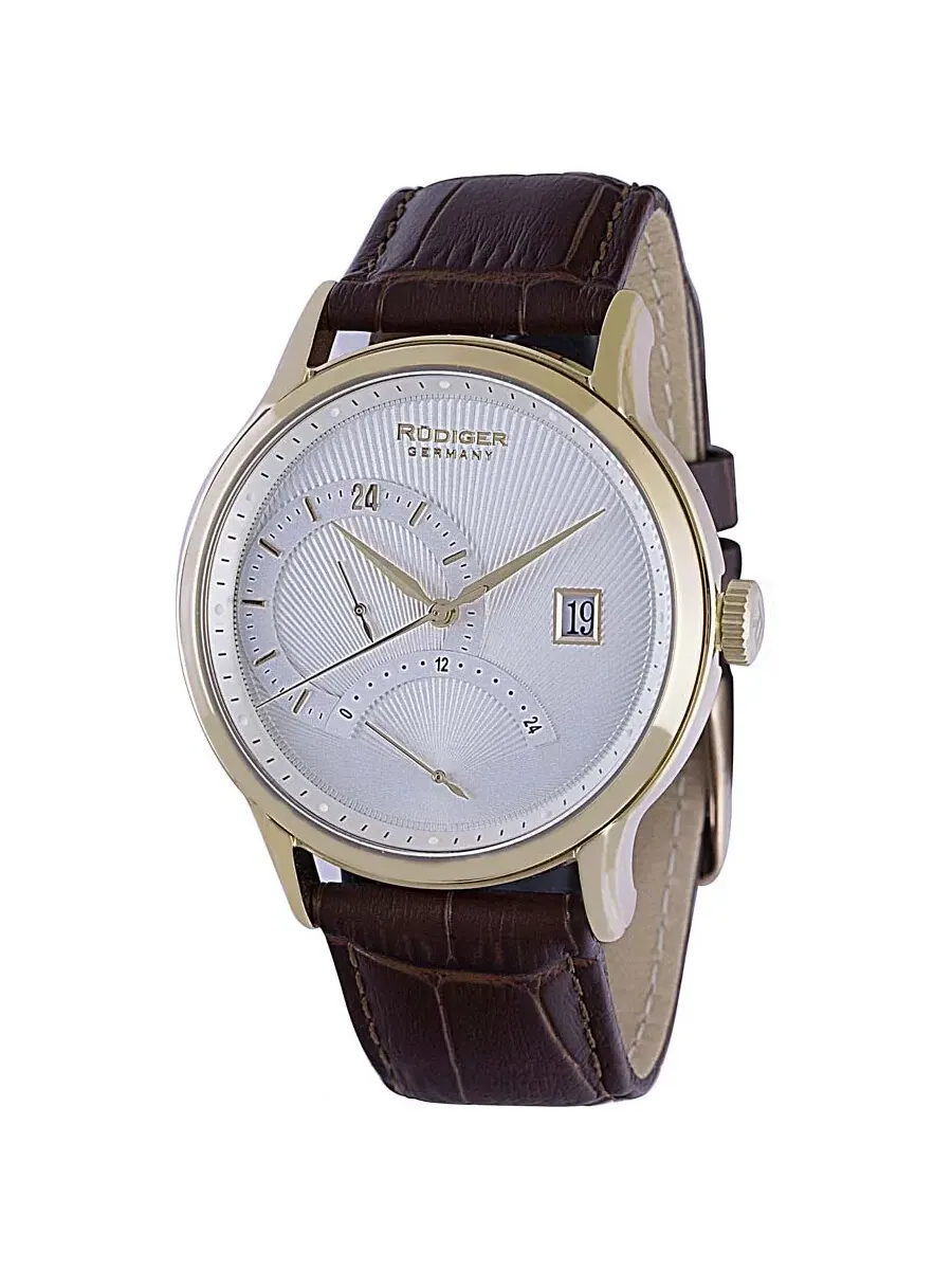 Мужские часы Rudiger Aachen с серебристым циферблатом R2700-02-016