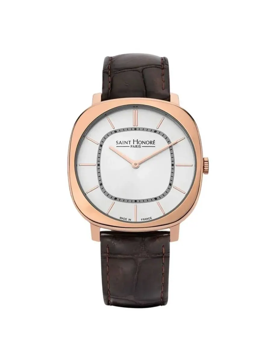 Мужские часы Saint Honore Paris Auteuil с кварцевым белым циферблатом H SH AT826074 8AIR — изображение 1 из 1