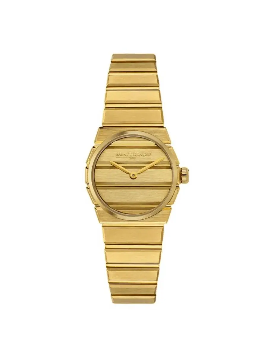 Женские часы Saint Honore Paris Odeon Quartz с золотым циферблатом OD721116 3TT — изображение 1 из 1, оттенок золотистый