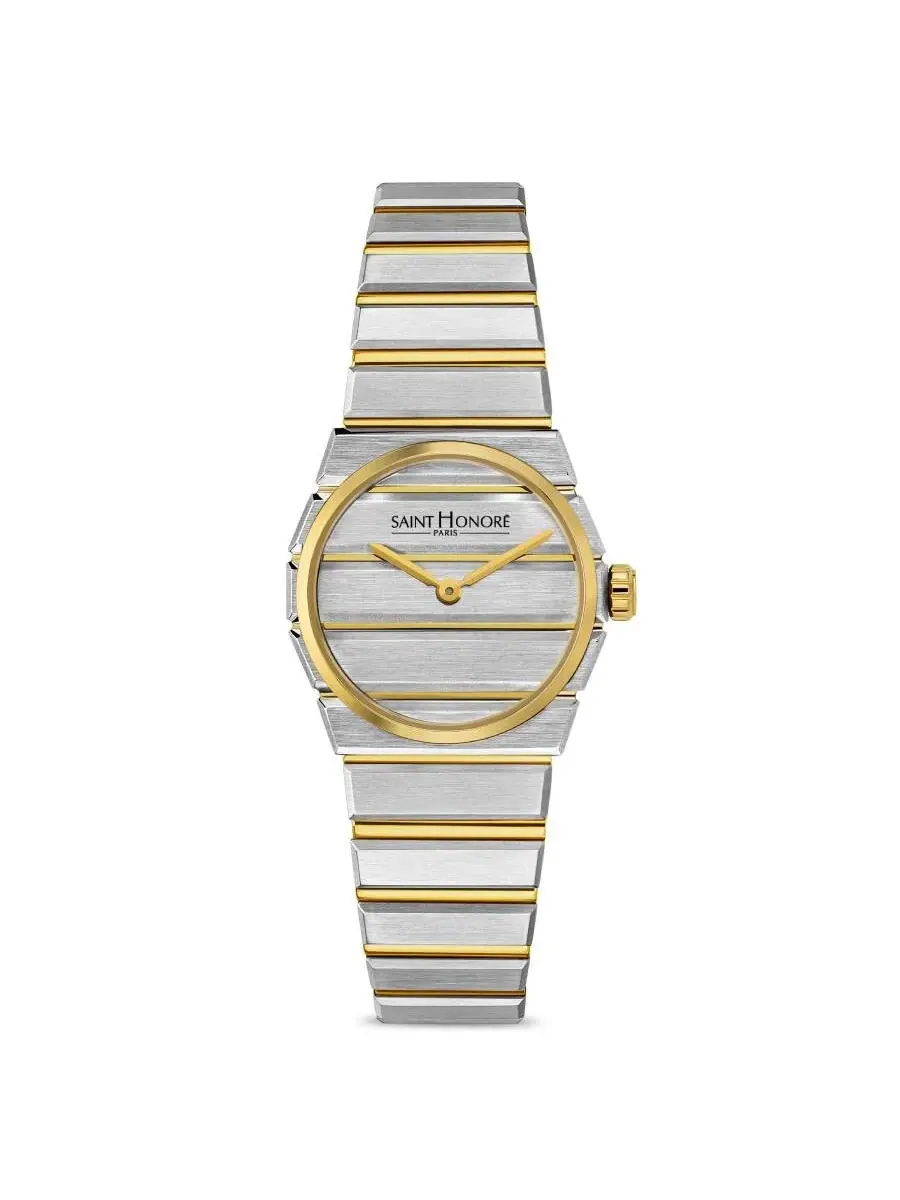 Женские часы Saint Honore Paris Odeon Quartz с серебристым циферблатом OD721116 4AT — изображение 1 из 1, оттенок золотистый