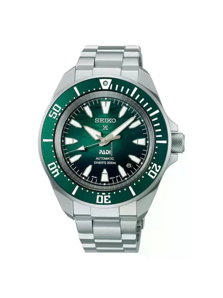 Мужские часы Seiko Prospex Sea Automatic с зеленым циферблатом SRPL53K1 — зеленый