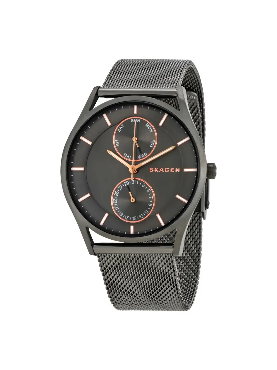 Часы унисекс Skagen Holst с многофункциональным серым циферблатом SKW6180 — изображение 1 из 4, оттенок серый
