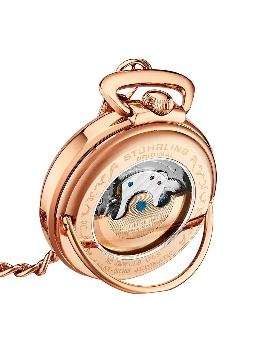 Мужские часы Stuhrling Original Legacy Automatic с шампаневым циферблатом M13524 — изображение 2 из 3