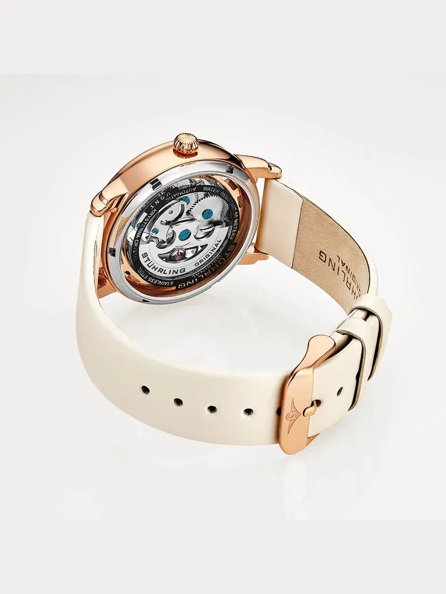 Женские часы Stuhrling Original Legacy Automatic с серебристым циферблатом M13626 — изображение 2 из 3