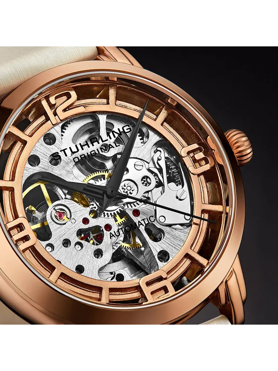 Женские часы Stuhrling Original Legacy Automatic с серебристым циферблатом M13626 — изображение 3 из 3