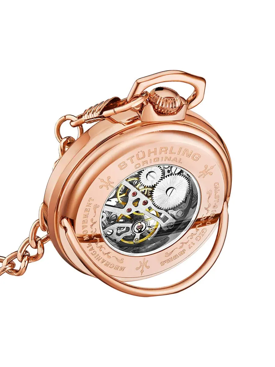 Мужские часы Stuhrling Original Legacy с ручным заводом и белым циферблатом M13608 — изображение 2 из 2