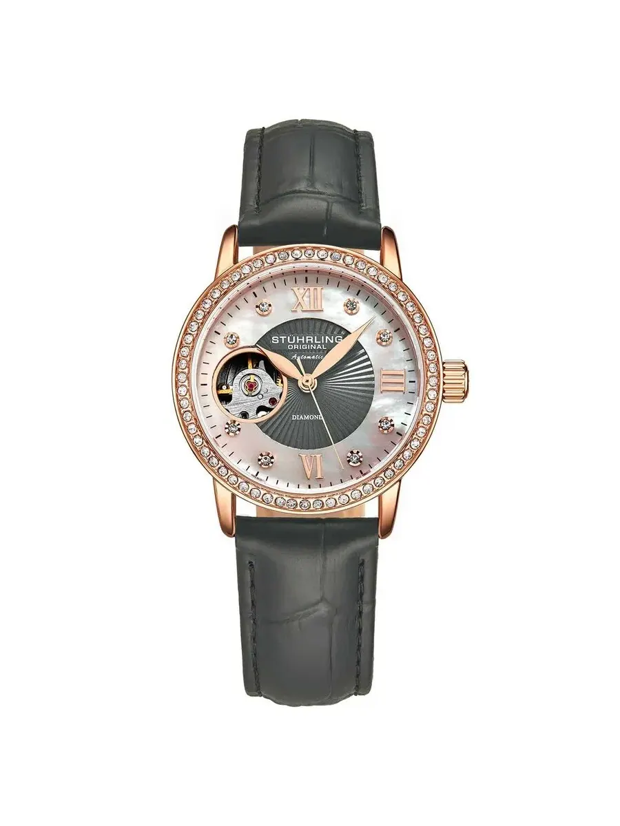 Женские часы Stuhrling Original Legacy с серебряным циферблатом, модель M15787 — изображение 1 из 1