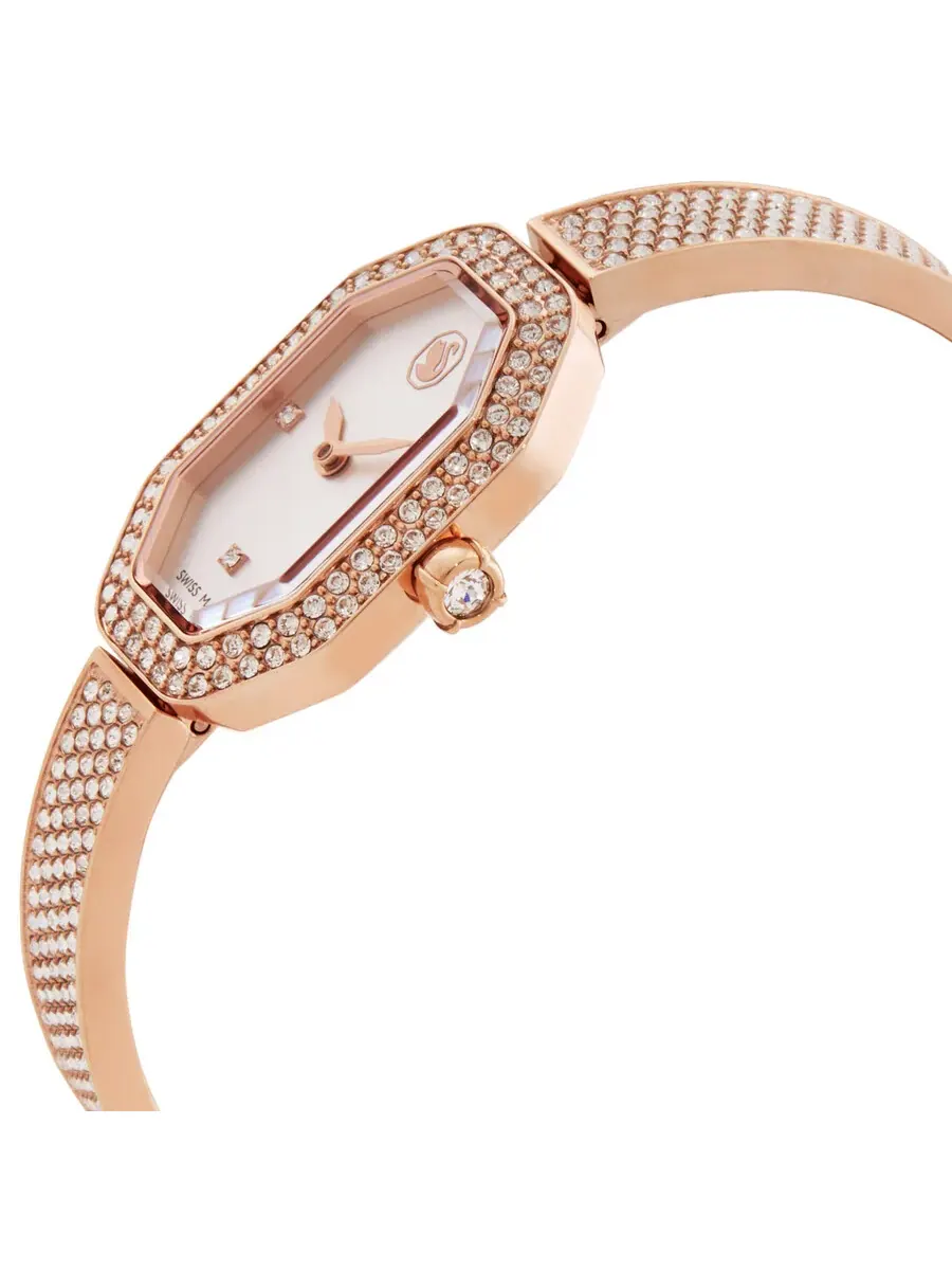 Женские часы Swarovski Dextera с кварцевым механизмом, модель 5672992 — изображение 2 из 3, оттенок розовый золотистый
