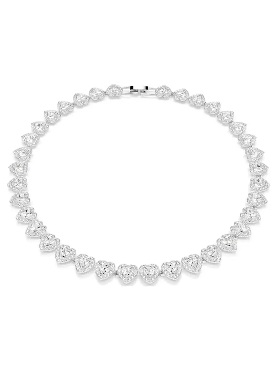 Ожерелье «Теннис» с разными срезами Swarovski Ariana Grande x Swarovski — изображение 1 из 3, оттенок белый