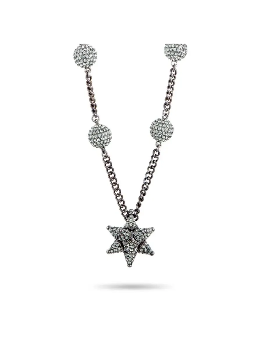 Подвеска-ожерелье Swarovski AS Kalix из кристалла с родиевым покрытием — изображение 2 из 6, оттенок мульти