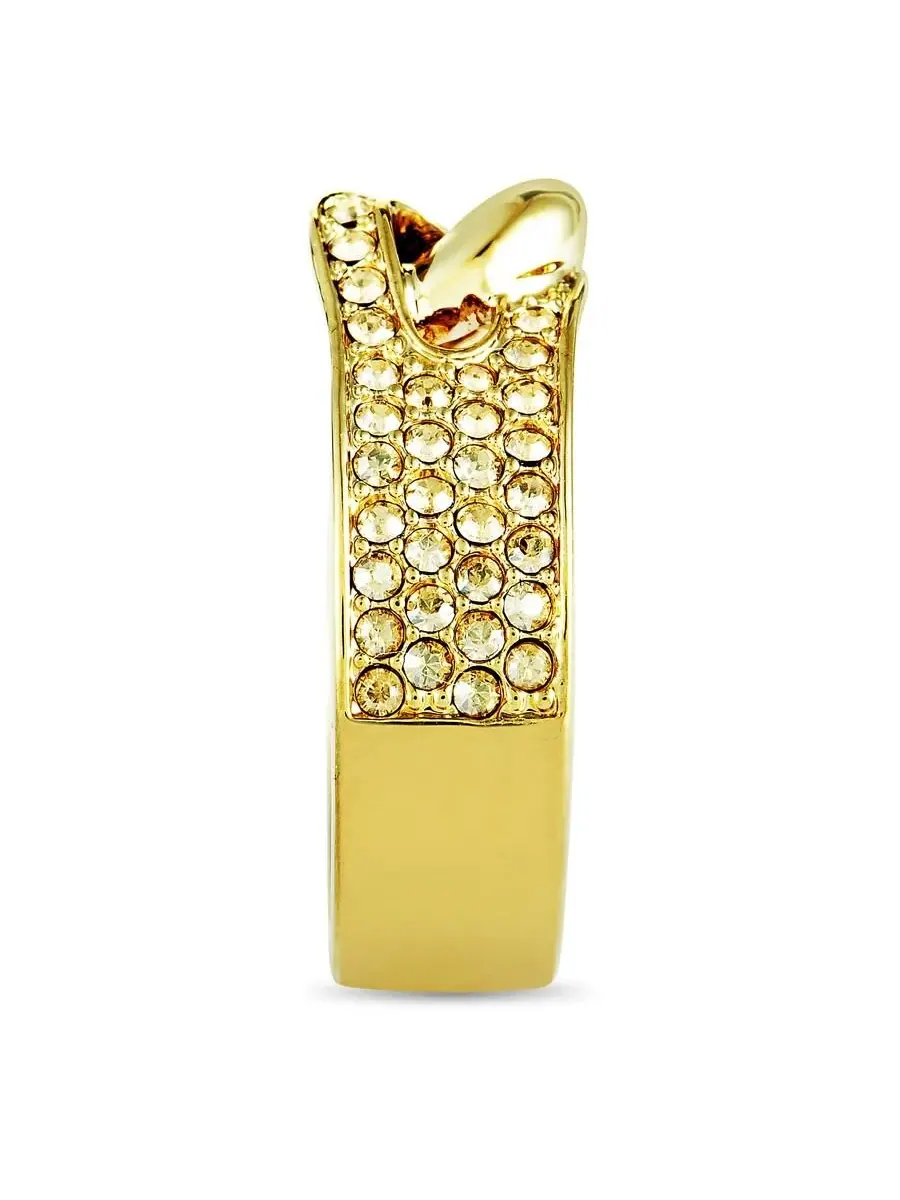 Кольцо с чередующимися звеньями Swarovski — изображение 3 из 6