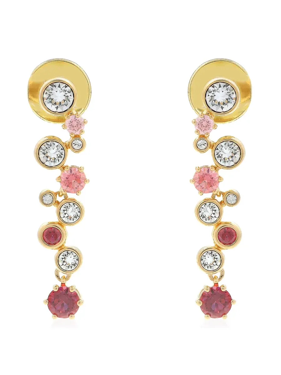 Набор Swarovski в золотом тоне Constella — изображение 5 из 7, оттенок красный