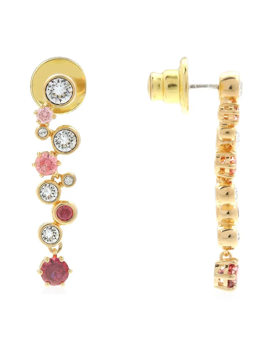 Набор Swarovski в золотом тоне Constella — изображение 6 из 7, оттенок красный