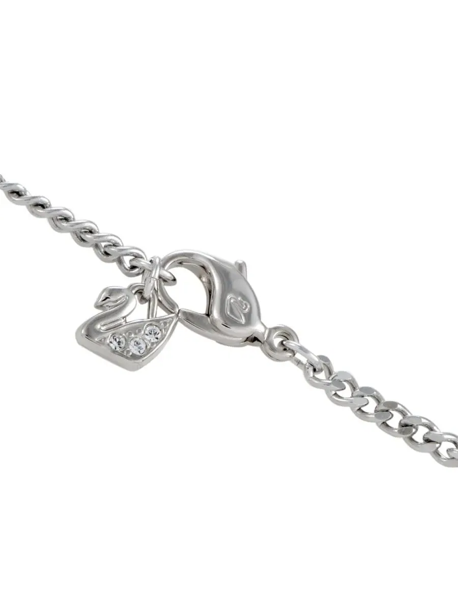 Подвеска из многоцветного геометрического кристалла Swarovski Buzz на длинной цепочке — изображение 3 из 5, оттенок мульти