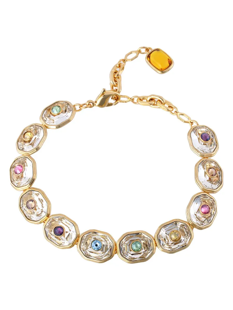 Теннисный браслет Swarovski Chroma многоцветный — изображение 1 из 4, оттенок мульти