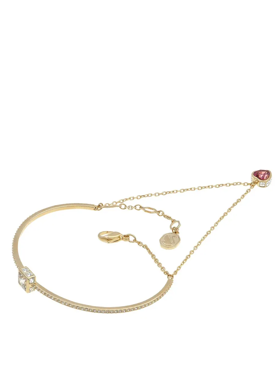 Браслет Swarovski Chroma красное/золотое сердце — изображение 4 из 4, оттенок красный/золотистый