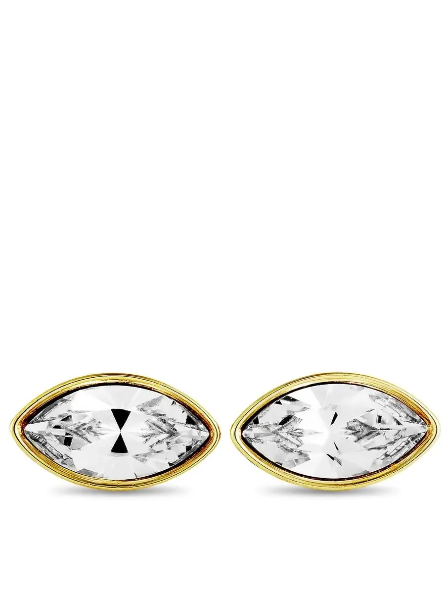 Серьги Swarovski Harley с позолотой и кристаллами, набор — изображение 3 из 6, оттенок мульти